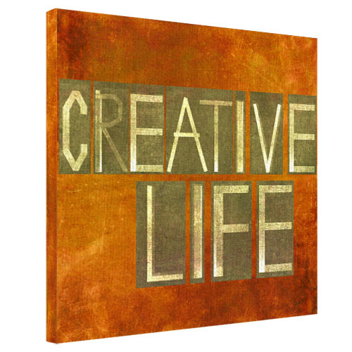 

Картина на ткани Creative life Presentville 65х65х2 см 000170641