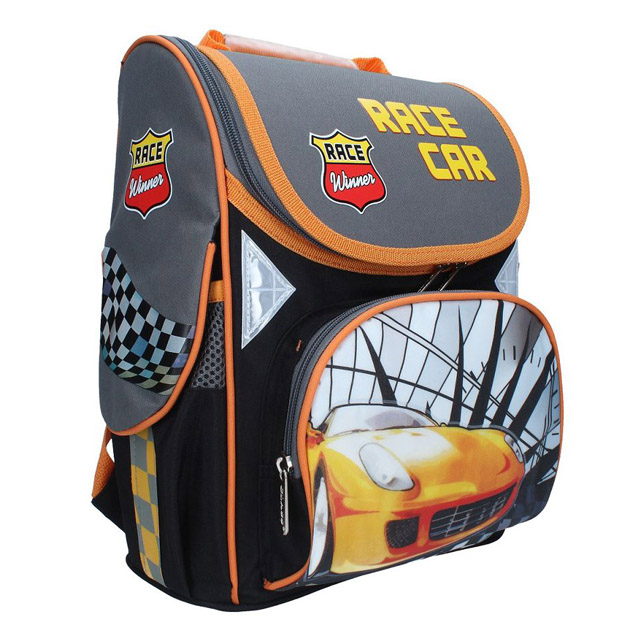 

Ранець "CLASS" /9709/ "Race Car",2 від.,34*26*14см (1/4)