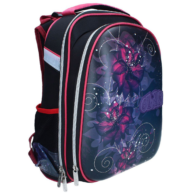 

Ранець "CLASS" /9721/ SchoolCase, "Flowers",2 від.,39*28*21см (1/4)