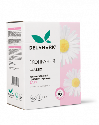 

Пральний порошок DeLaMark Baby, 3 кг