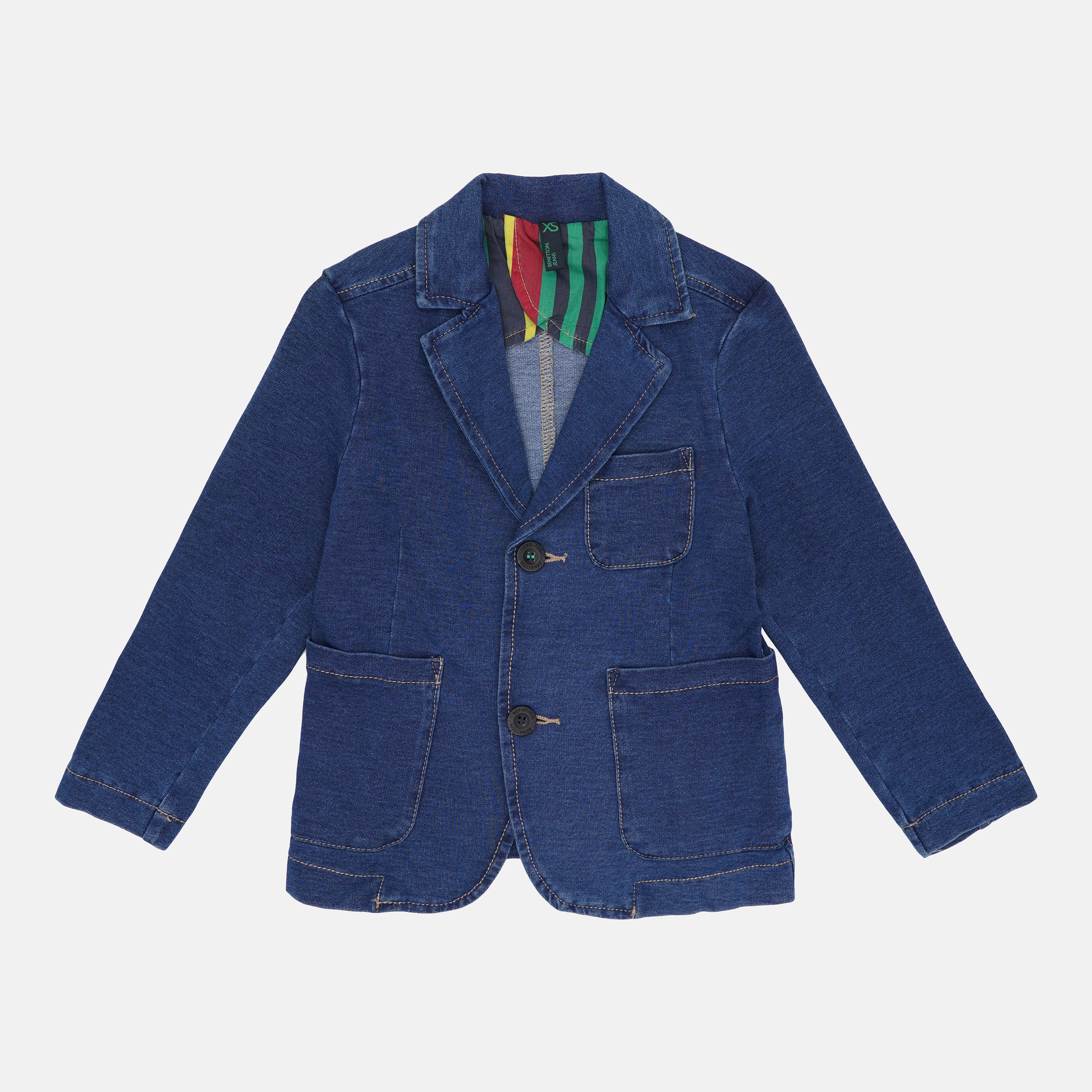 

Жакет джинсовый United Colors of Benetton ch03300100 110 см Темно-синий