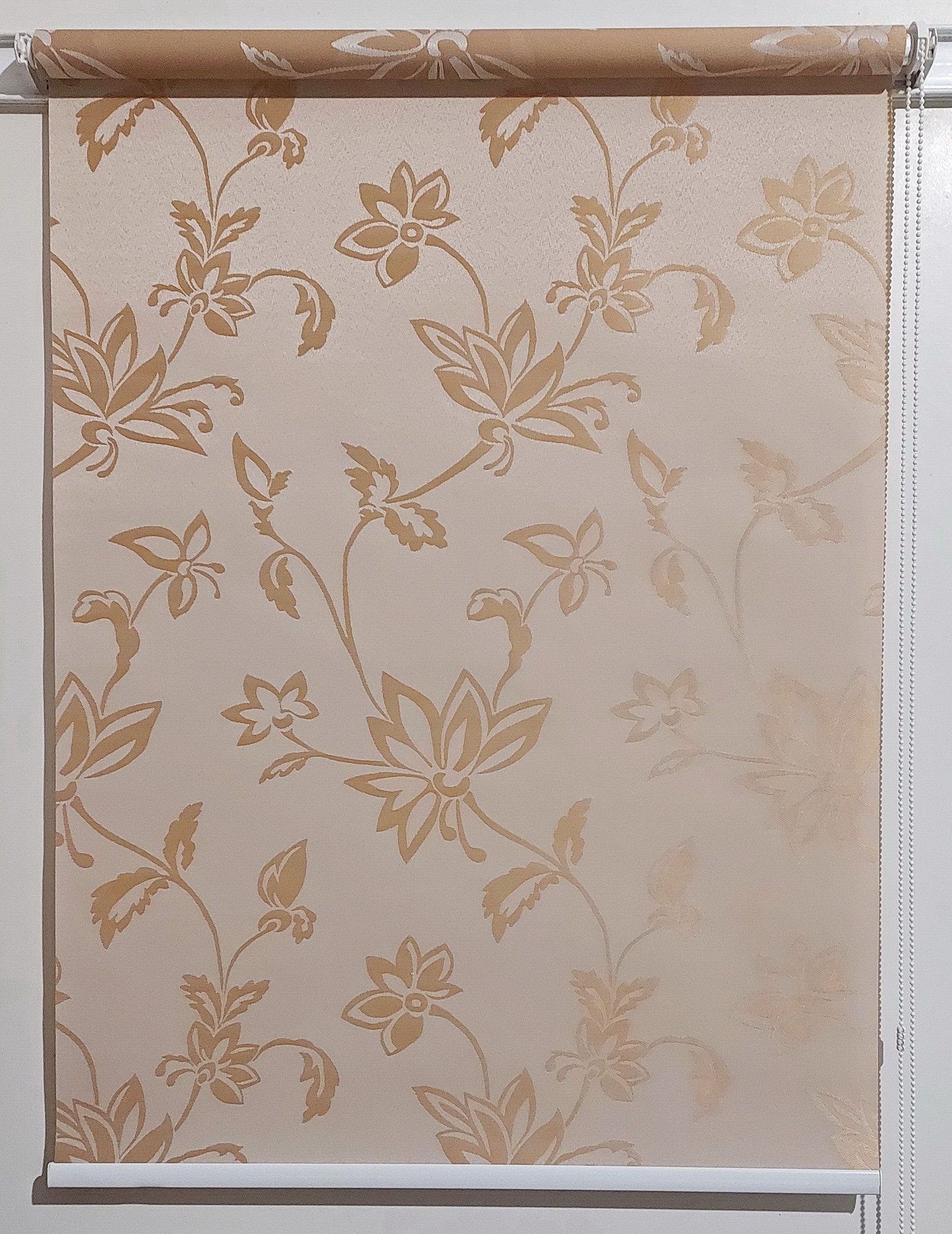 

Рулонная штора Miranda Флаверс 92,5*150 см Персик L-2279