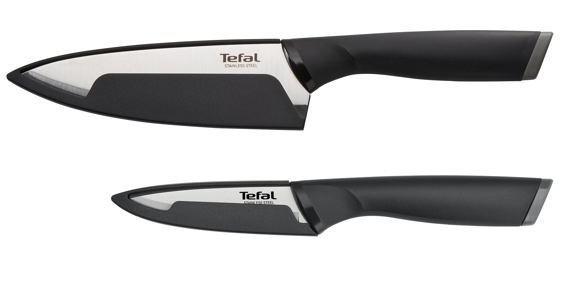 

Набор ножей Tefal Сomfort 2 предмета для овощей 9 см + шеф-повара 15 см