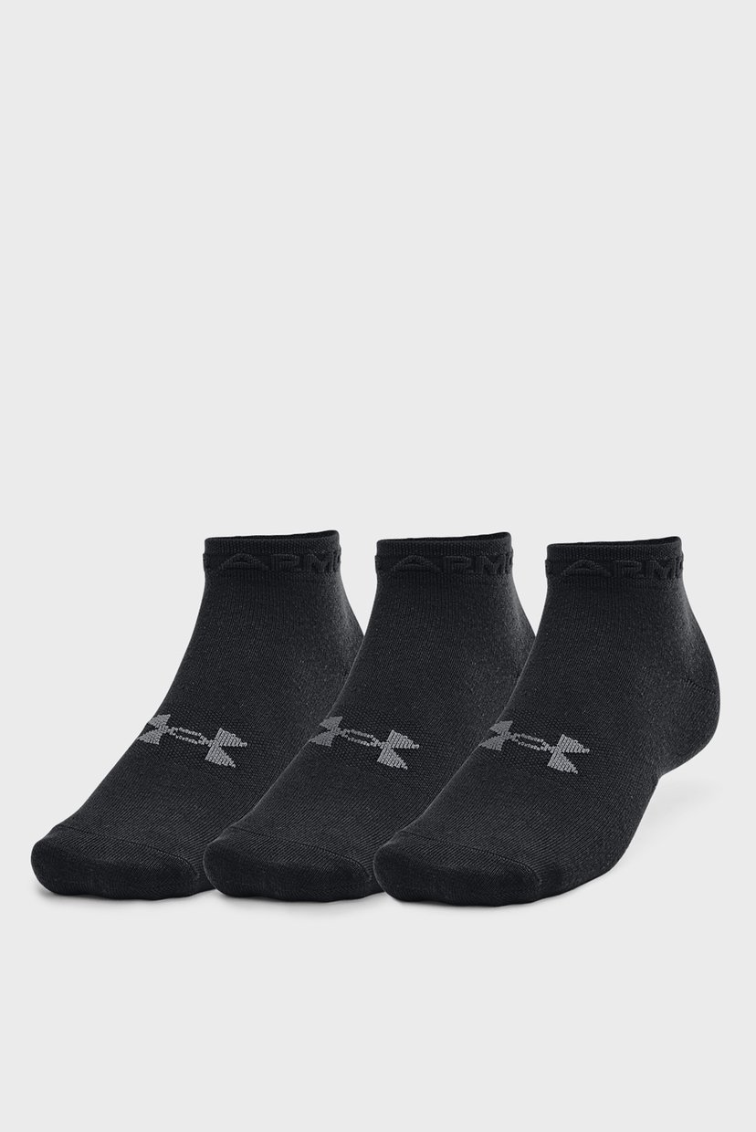 

Черные носки UA Eential Low Cut (3 пары) Under Armour  1365745-001, Черные носки UA Eential Low Cut (3 пары) Under Armour XL 1365745-001