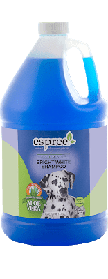 

Шампунь ESPREE Bright White Shampoo для собак белых и светлых окрасов 3,79 л