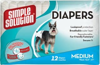 

Гігієнічні підкладки SS Disposable Diapers Medium для тварин середні 12шт