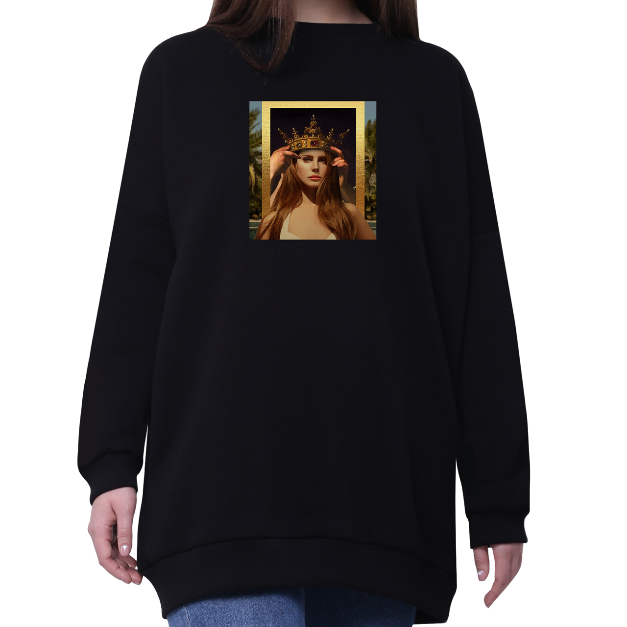 

Свитшот женский удлиненный Лана Дель Рей Ренессанс (Lana Del Rey Renaissance) (35963-1590-3) Черный, Свитшот женский удлиненный Лана Дель Рей Ренессанс (Lana Del Rey Renaissance) (35963-1590-3) Черный L