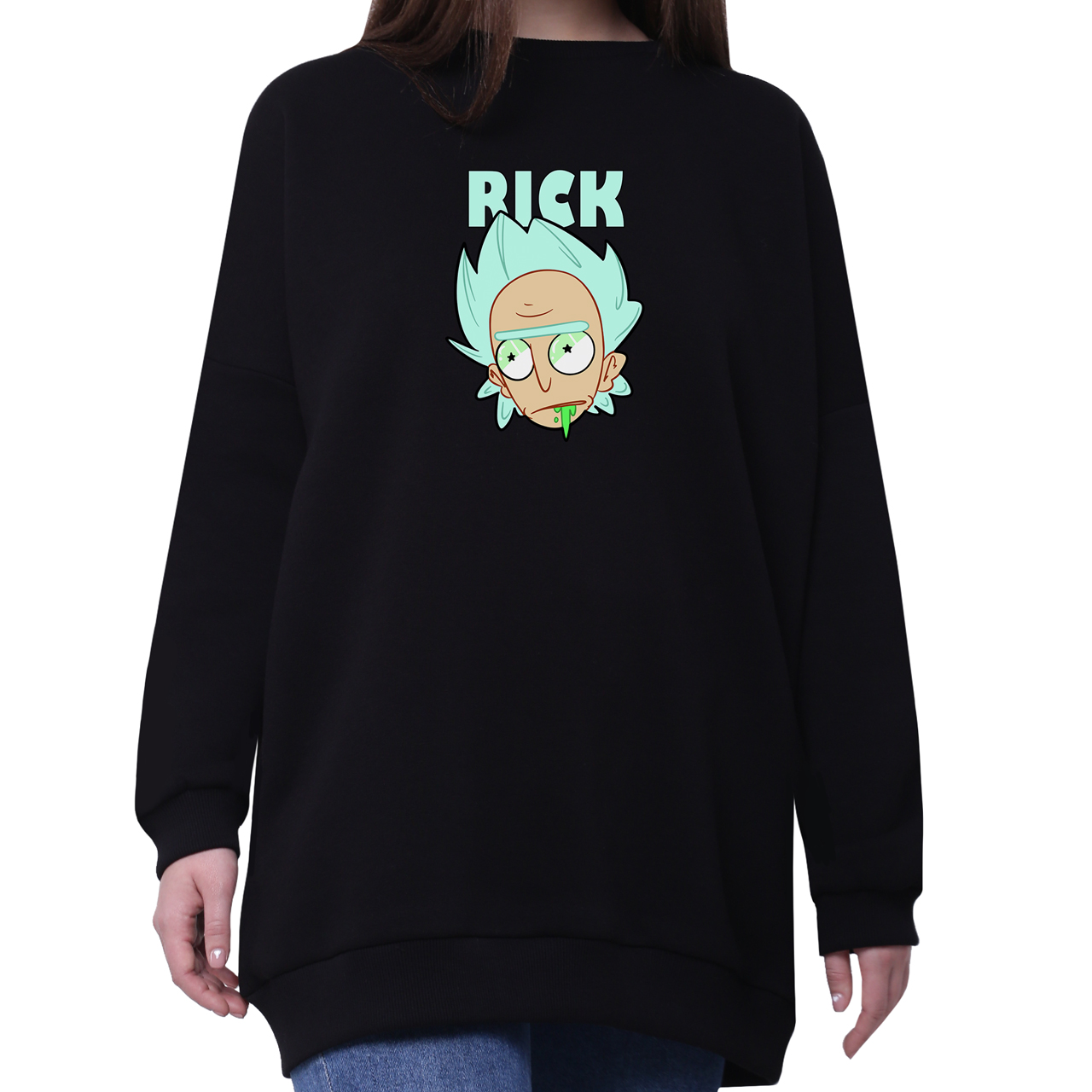 

Свитшот женский удлиненный Рик Санчез и Бендер Рик и Морти (Rick Sanchez and Bender Rick and Morty) (35963-2942-1) Черный, Свитшот женский удлиненный Рик Санчез и Бендер Рик и Морти (Rick Sanchez and Bender Rick and Morty) (35963-2942-1) Черный S