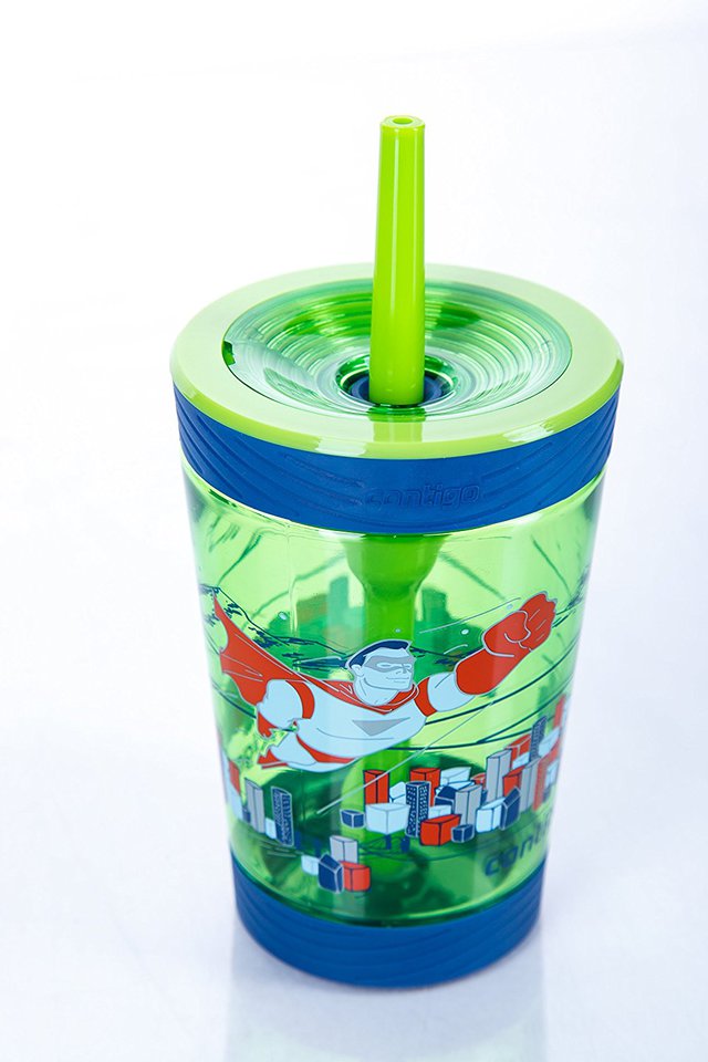 

Стакан детский с трубочкой Contigo Spill proof tumbler 420мл 2095000