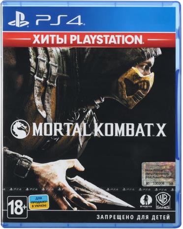 

Игра PS4 Mortal Kombat X (Blu-Ray диск) (PSIV733)