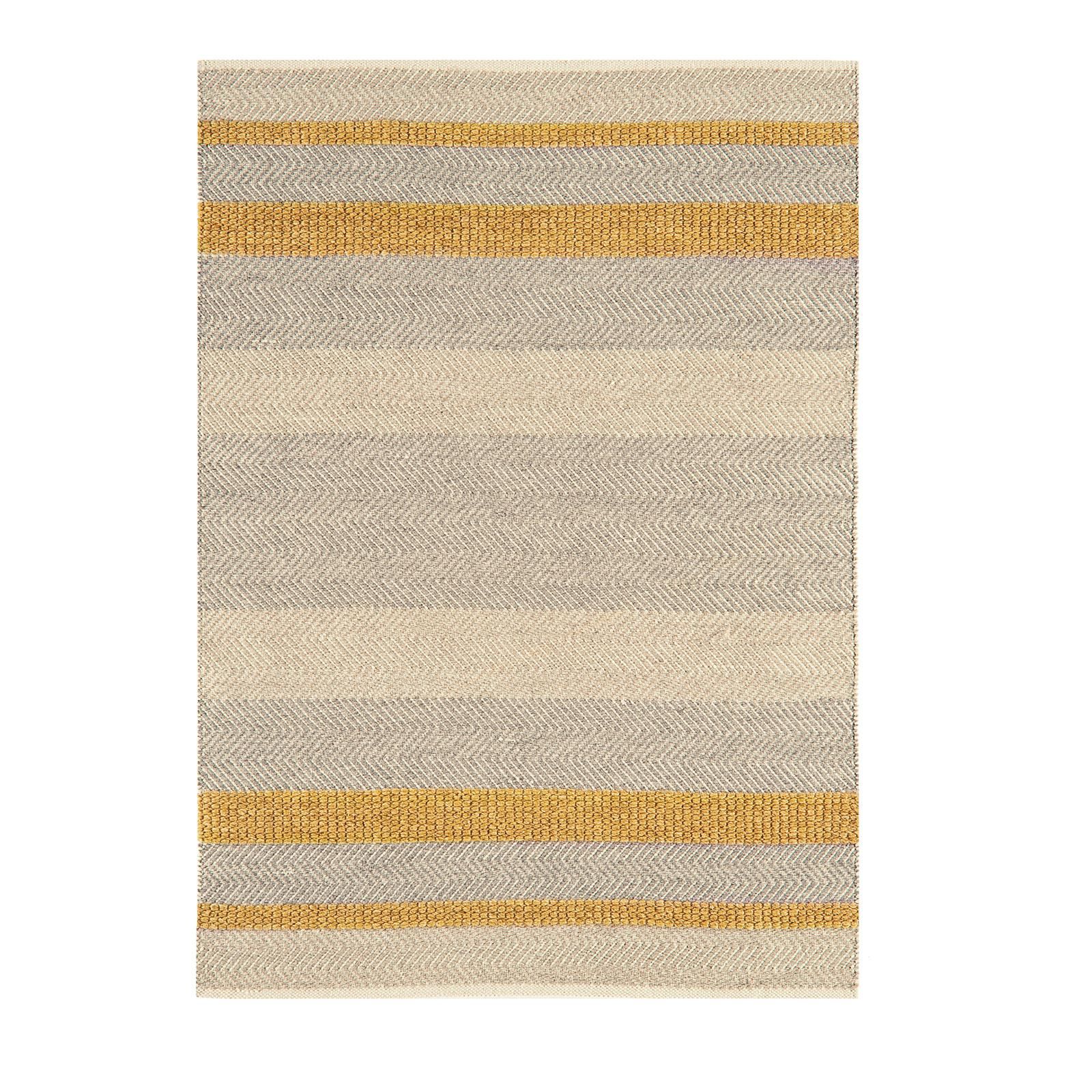 

Ковер Fields Mustard 120х170 см серый