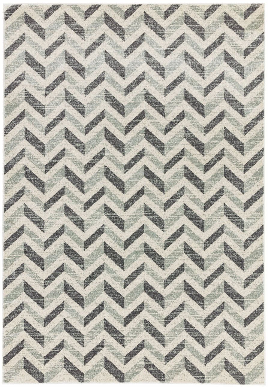 

Ковер Colt CL07 Chevron Grey160х230 см серый