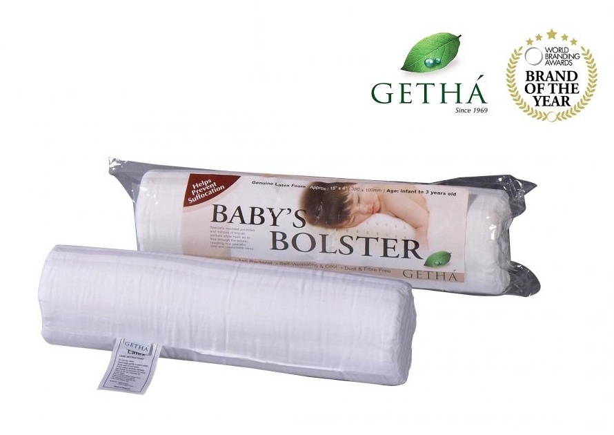 

Подушка валик Getha Baby Bolster из натурального латекса 39х10см