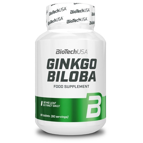 

Гінко Білоба BiotechUSA Ginkgo Biloba, 90 таб.
