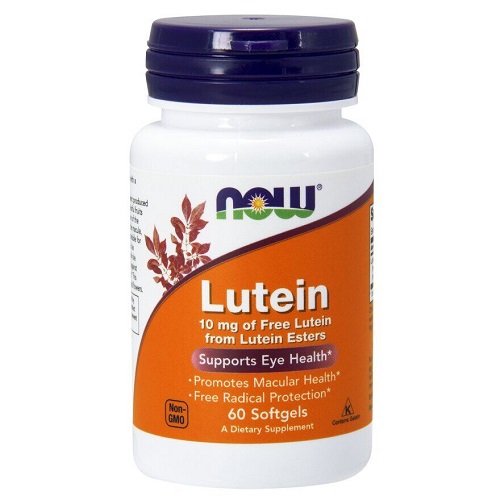 

Добавки для здоров'я та БАДи NOW Lutein 10 mg, 60 caps