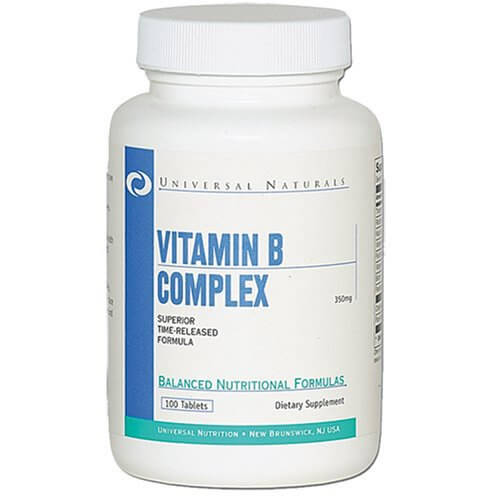

Вітаміни В Universal Vitamin B-complex 100 т
