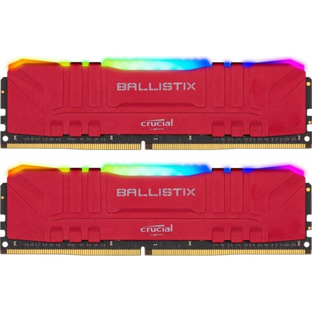 

Модуль памяти Crucial DDR4 32 GB (2x16GB) 3200 MHz Ballistix RGB Red (BL2K16G32C16U4RL)