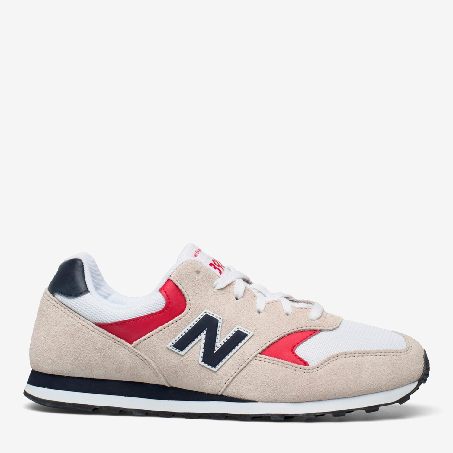

Кроссовки New Balance 393 ML393VA1 45.5 (12) 30 см Молочные с красным
