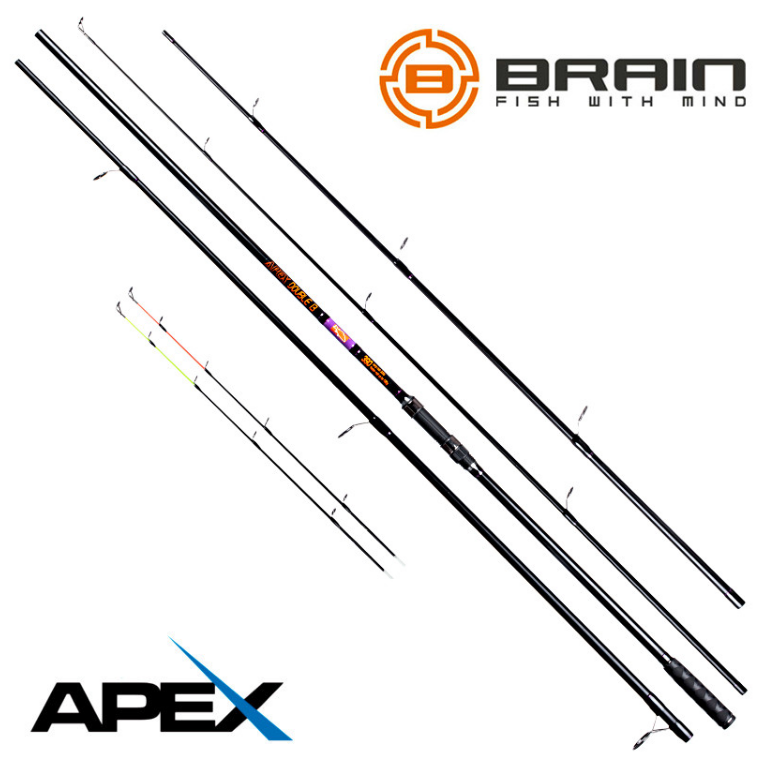 

Удилище фидер Карп Brain Apex Double 4.20 m 4.5 lbs/max 200g