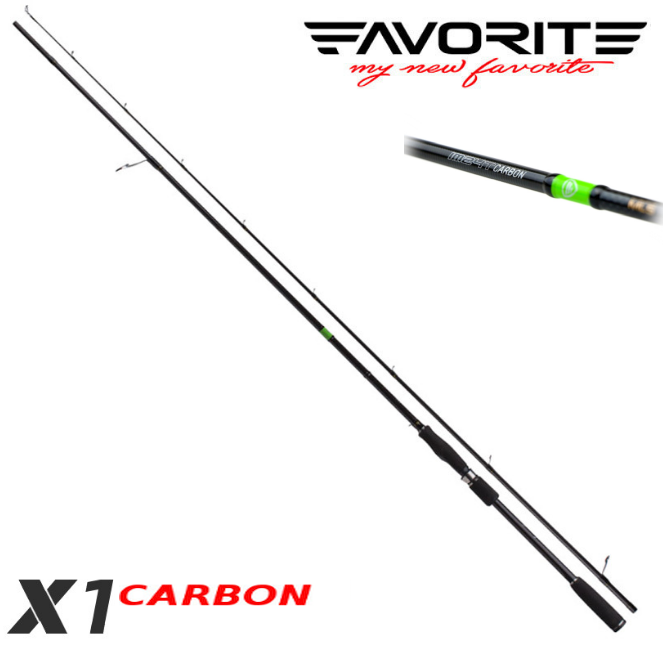 

Спиннинг Favorite X1 802ExH 2.44m 30 80g Ex Fast