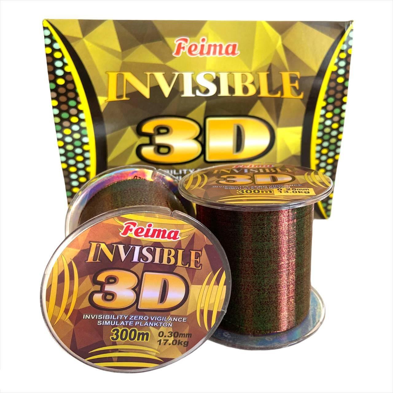 

Леска 3D 300 м 0.35мм Feima Invisible 22кг