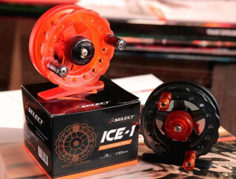 

Катушка зимняя Select ICE 1 Black для ловли на боковой кивок