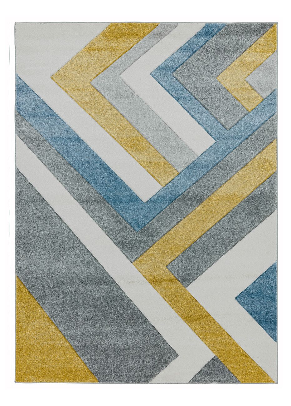 

Ковер Sketch SK09 Linear Grey Multi 120х170 см Жёлтый