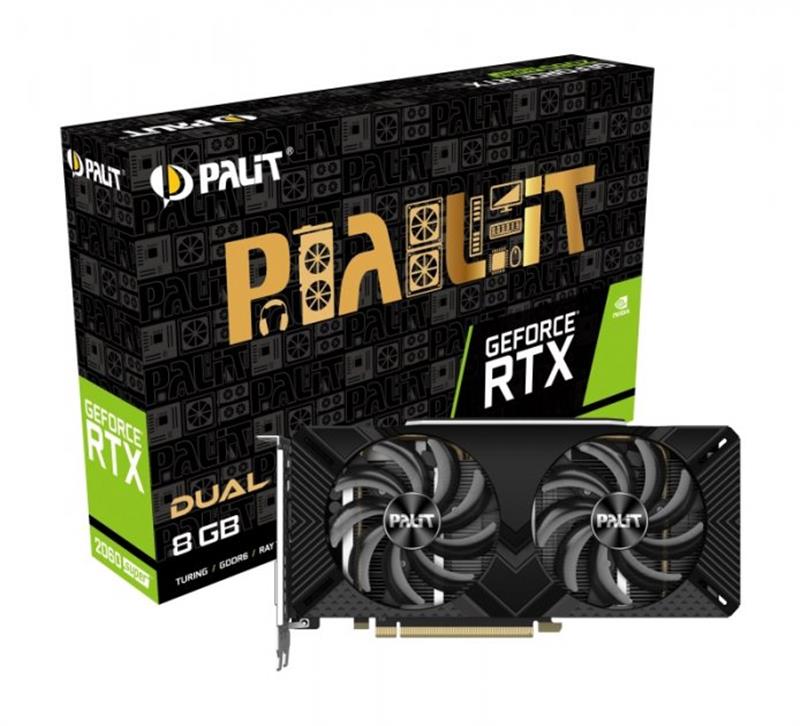 

Видеокарта GF RTX 2060 Super 8GB GDDR6 Dual Palit (NE6206S018P2-1160A-1)