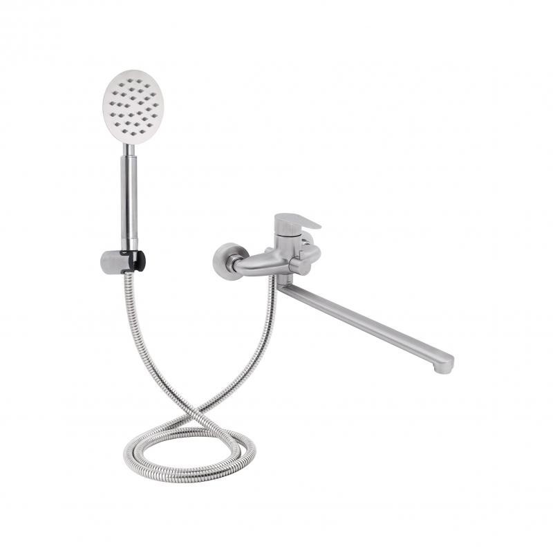 

Lidz (NKS) 09 35 005-1 Смеситель ванна длинная Нерж. (k35)