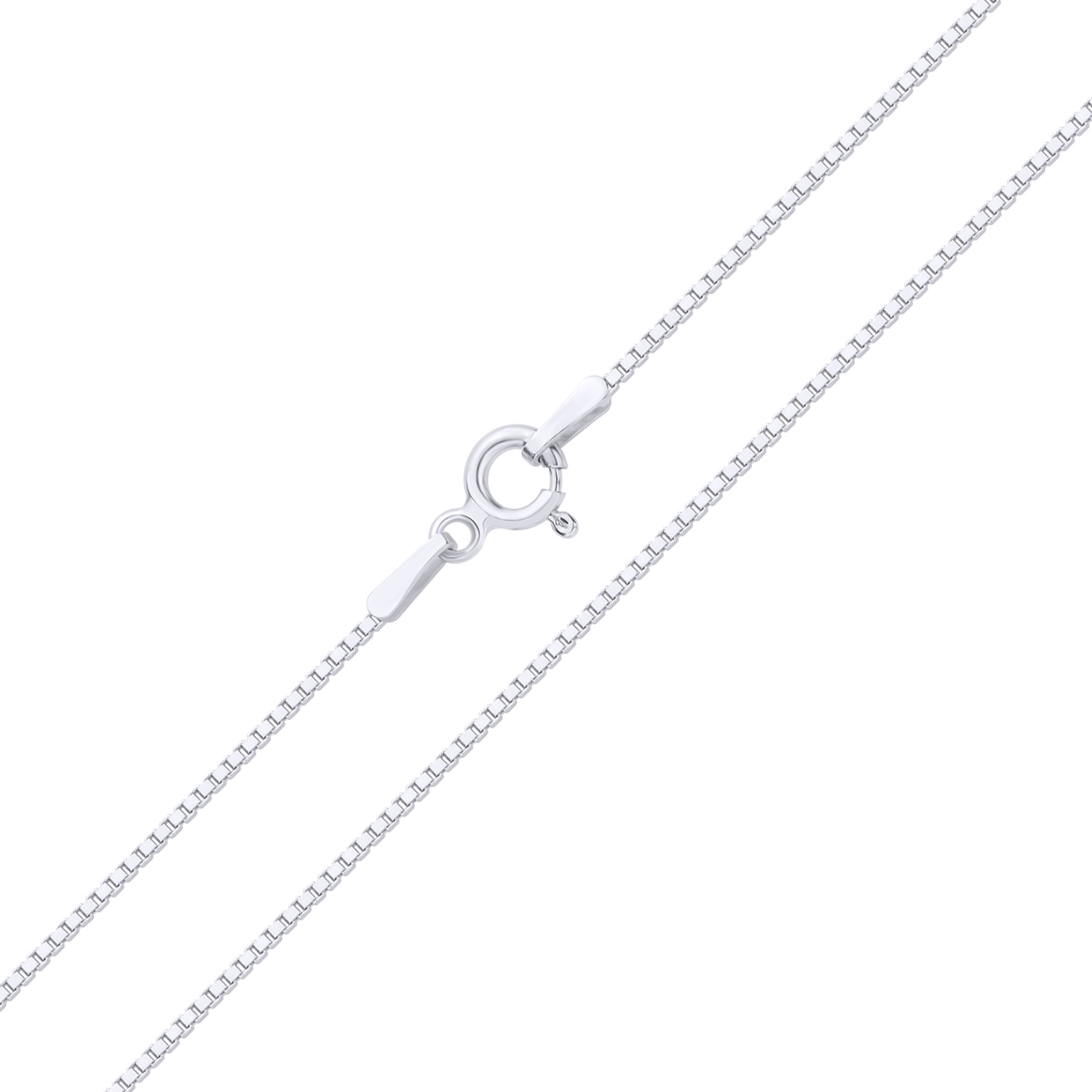 

Серебряная цепочка, 0,75 мм 000118289 45 размера