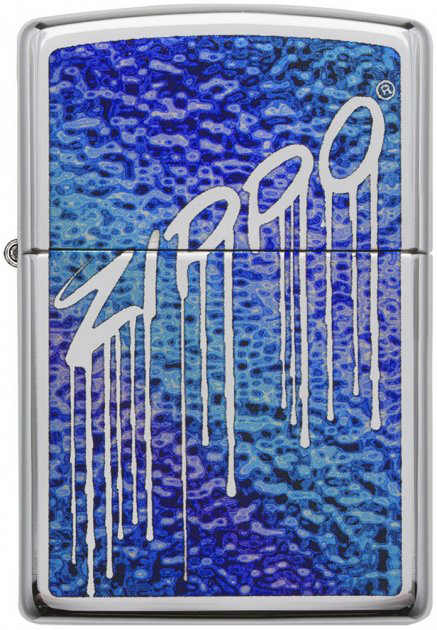 

Зажигалка Zippo Fuzion Liquid Logo Серебристая (Zippo 29097)