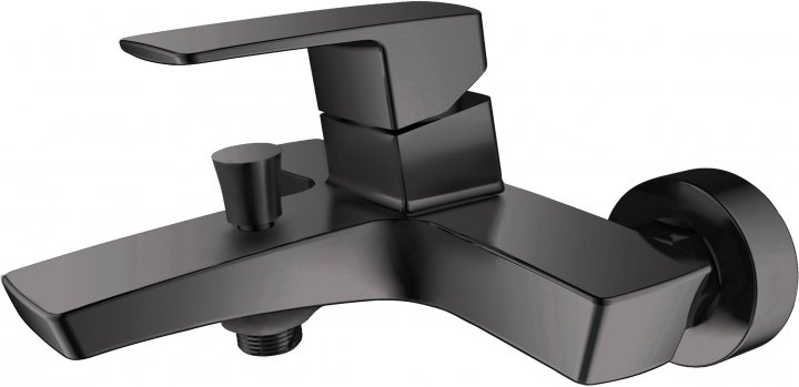 

Смеситель для ванны Imprese Grafiky, black nickel, однорычажный, 35 мм ZMK041807040