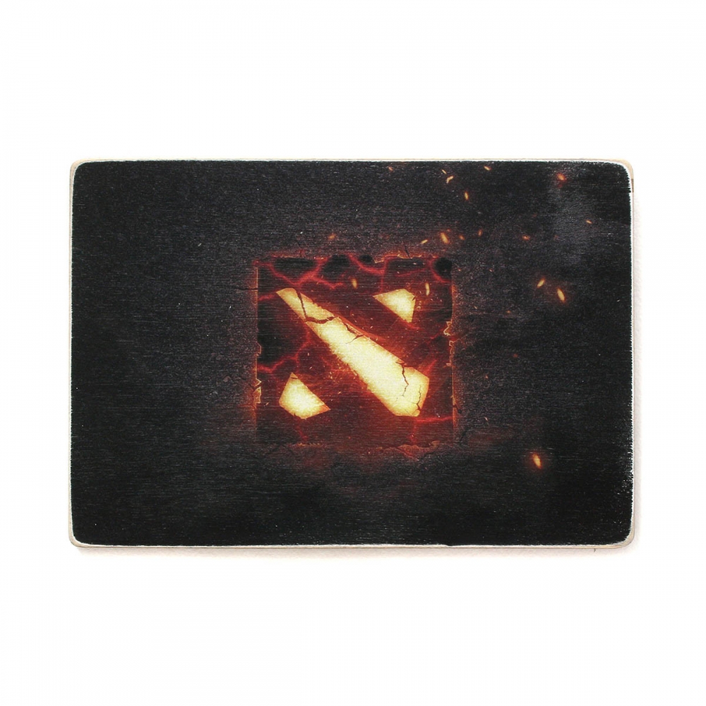 

Деревянный постер Видеоигры DOTA. Дота. Логотип А1