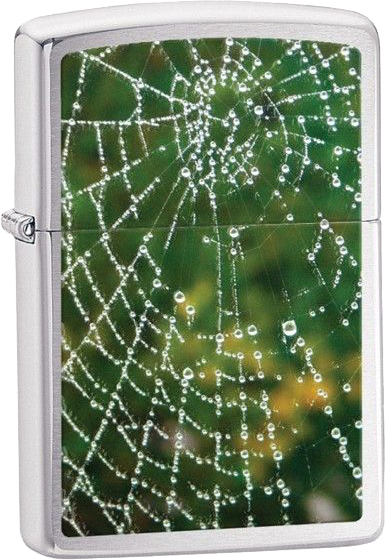 

Зажигалка Zippo 200 Spider Web Rain Drops (28285)