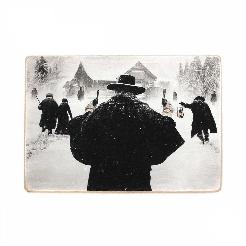 

Деревянный постер Фильмы и сериалы The Hateful Eight. Мерзкая восьмерка. Горизонтальный А2