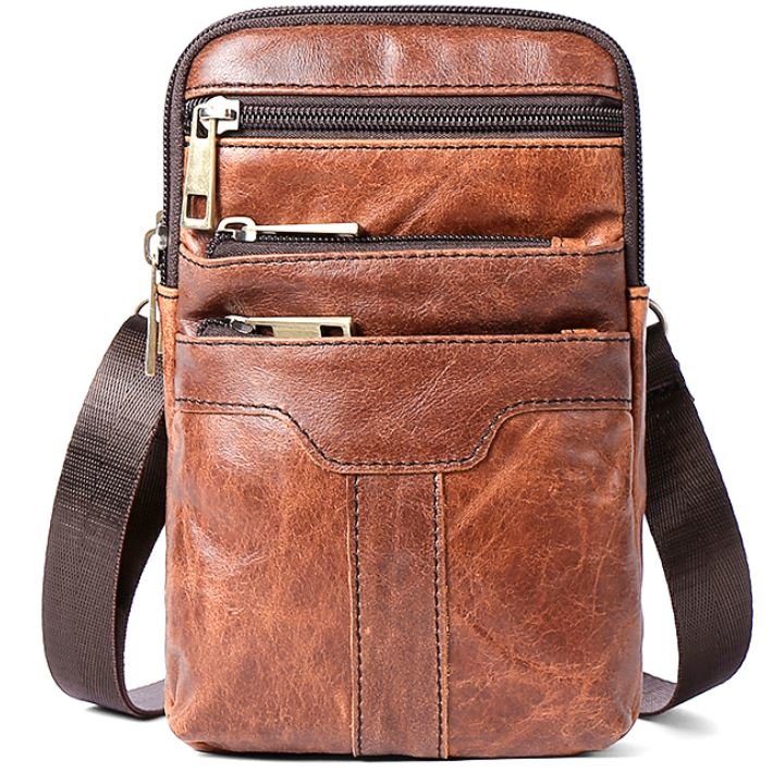 

Сумка мужская Vintage 14724 Коричневая