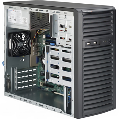 

Сервер Supermicro 5039C-i/E2224/8GB/SSD256Gb/HDD1Tb