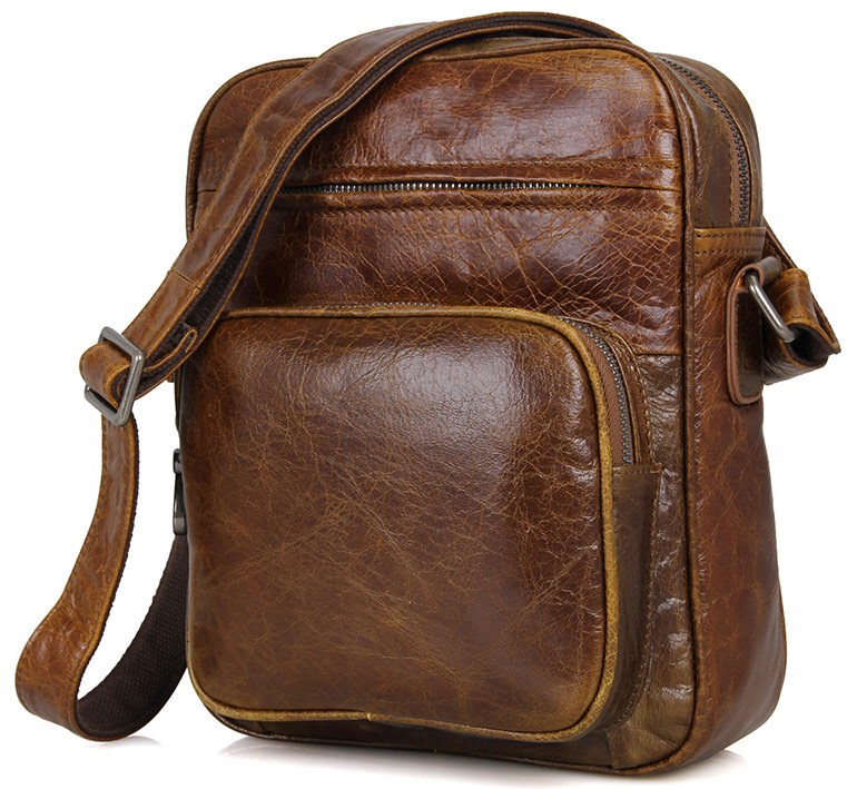 

Сумка мужская Vintage 14418 Коричневая