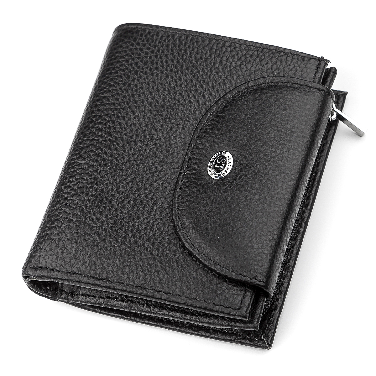 

Кошелек женский ST Leather 18411 компактный Черный