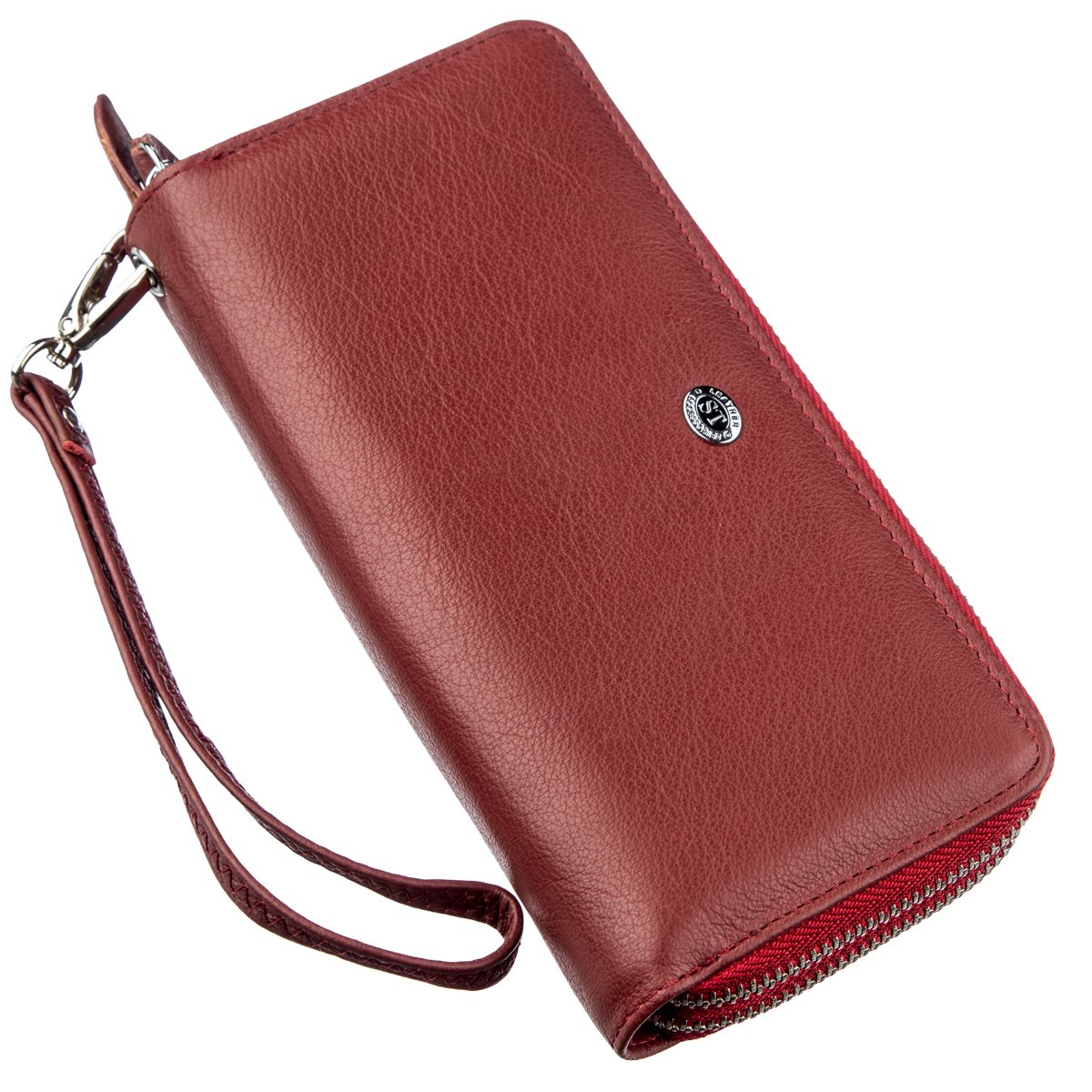 

Многофункциональный кошелек-клатч для женщин ST Leather 18868 Красный