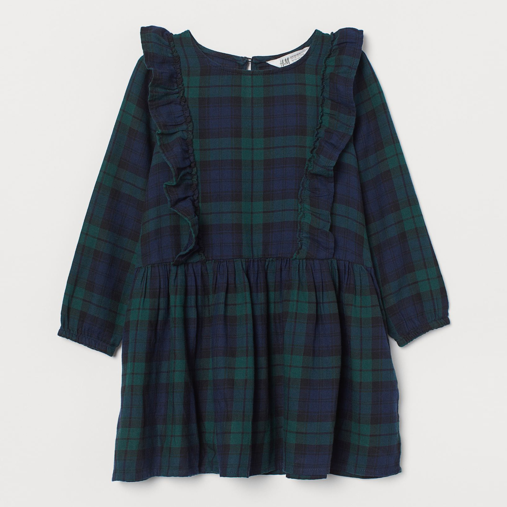 

Платье с длинными рукавами H&M 886628b46 134 см Темно-синее