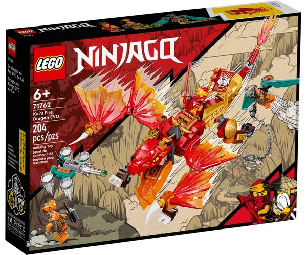 

Конструктор LEGO NINJAGO Огненный дракон ЭВО Кая (71762)