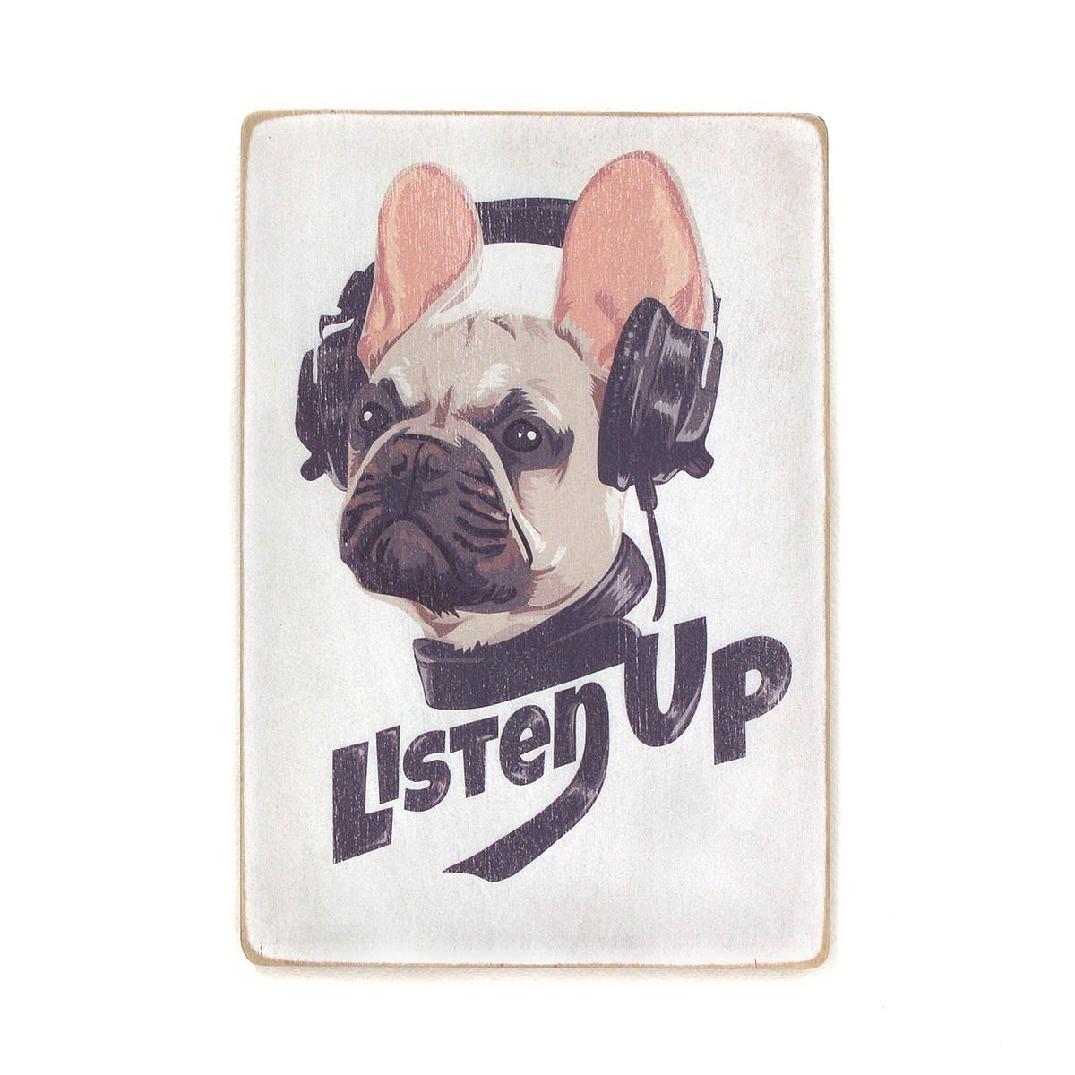 

Деревянный постер Wood Posters "Listen up" (A1 формат, фанера)