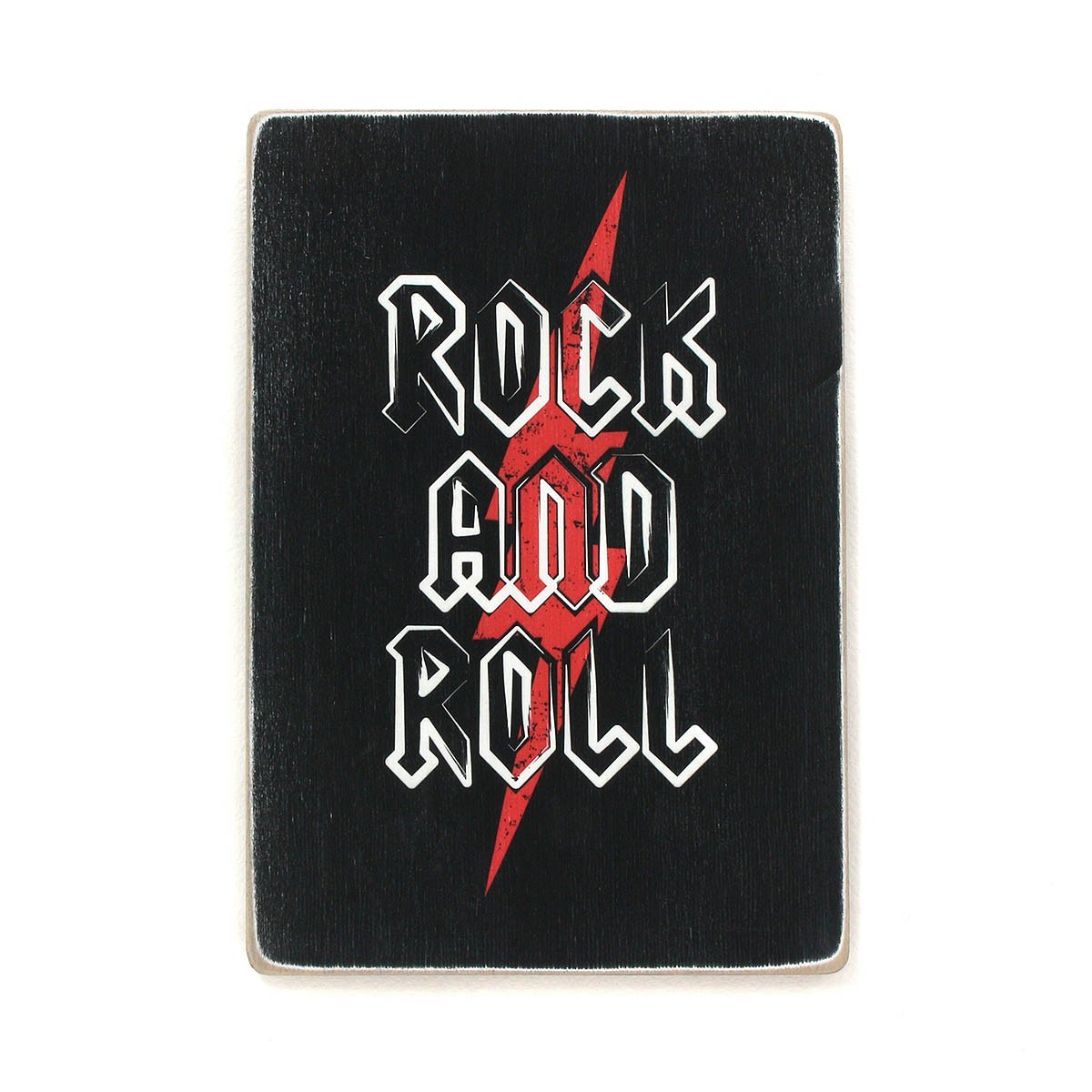 

Деревянный постер Wood Posters "ROCK AND ROLL" (A2 формат, фанера)