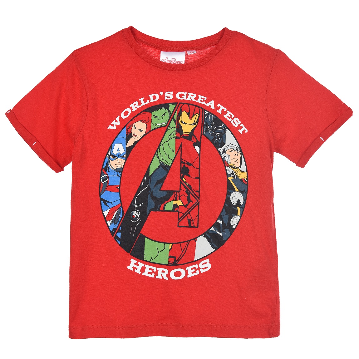 

Футболка Disney Avengers (Мстители) 104 см Красный UE10591