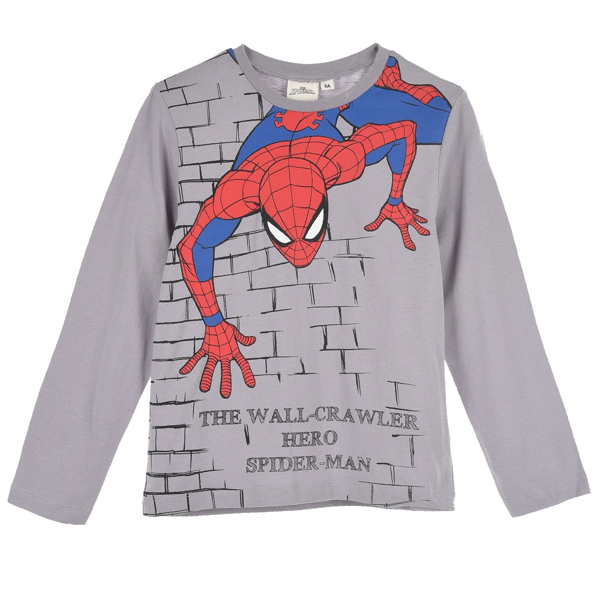 

Кофта Disney Spider Man (Человек Паук) 098 см Серый TH10152