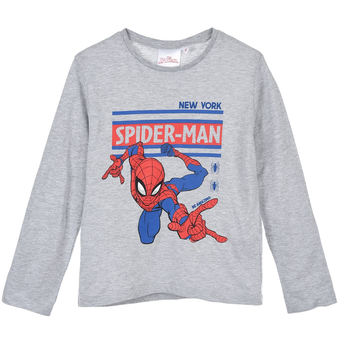 

Кофта Disney Spider Man (Человек Паук) 098 см Серый UE11172