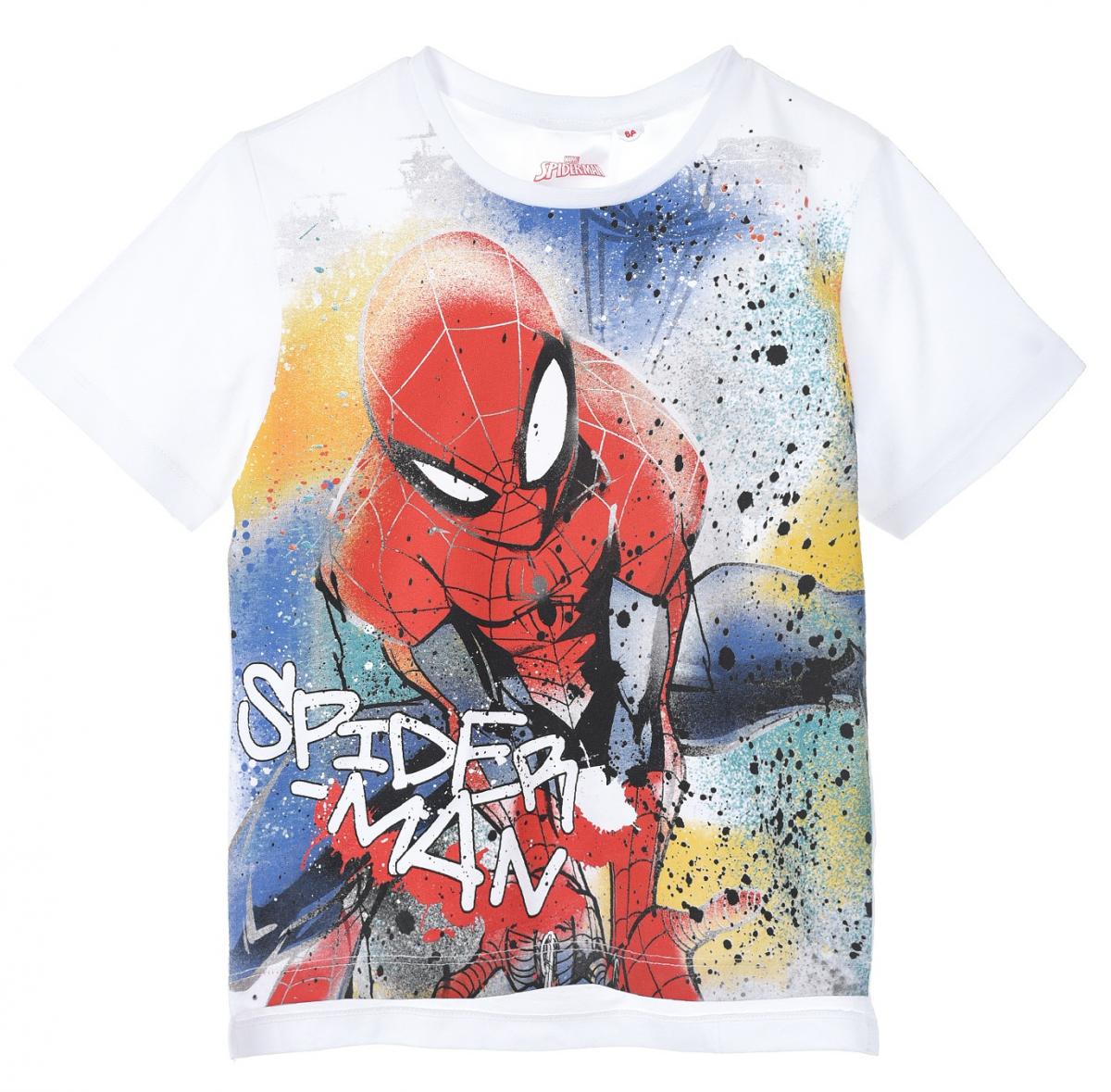 

Футболка Disney Spider Man (Человек Паук) 098 см Белый UE11081