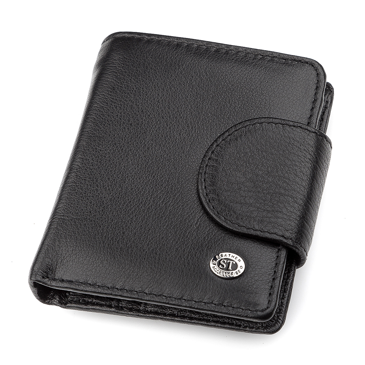 

Кошелек женский ST Leather 18497 кожаный Черный