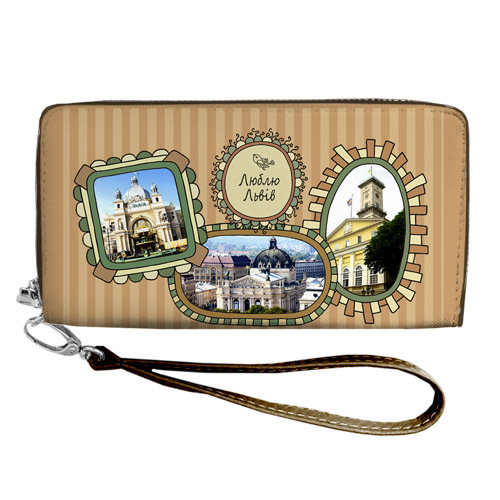 

Кошелёк на замке BIG (текстиль) Presentville 18,5х10 см 000174381